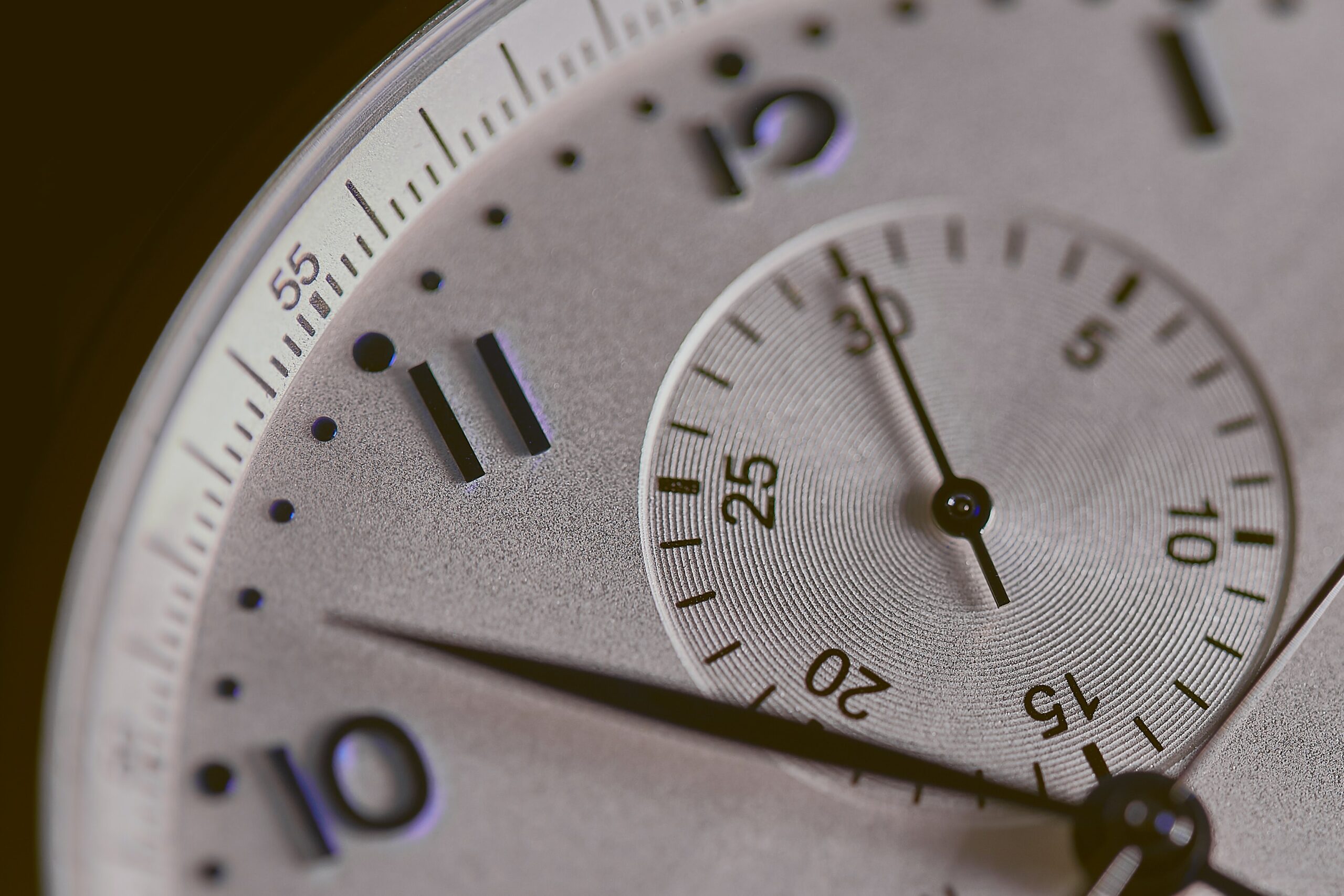 Is there a time limit on healing? close up of a watch face